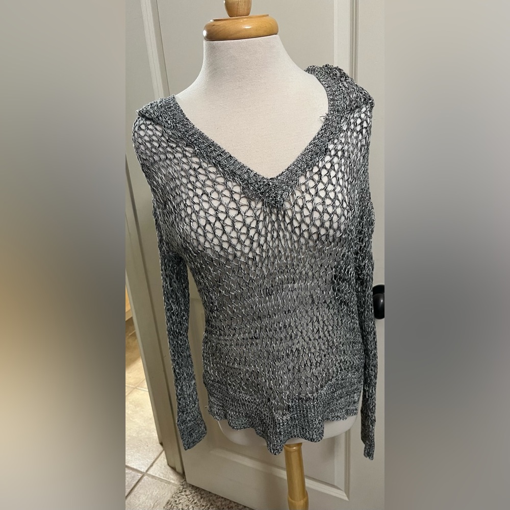 POL loose fisherman sweater